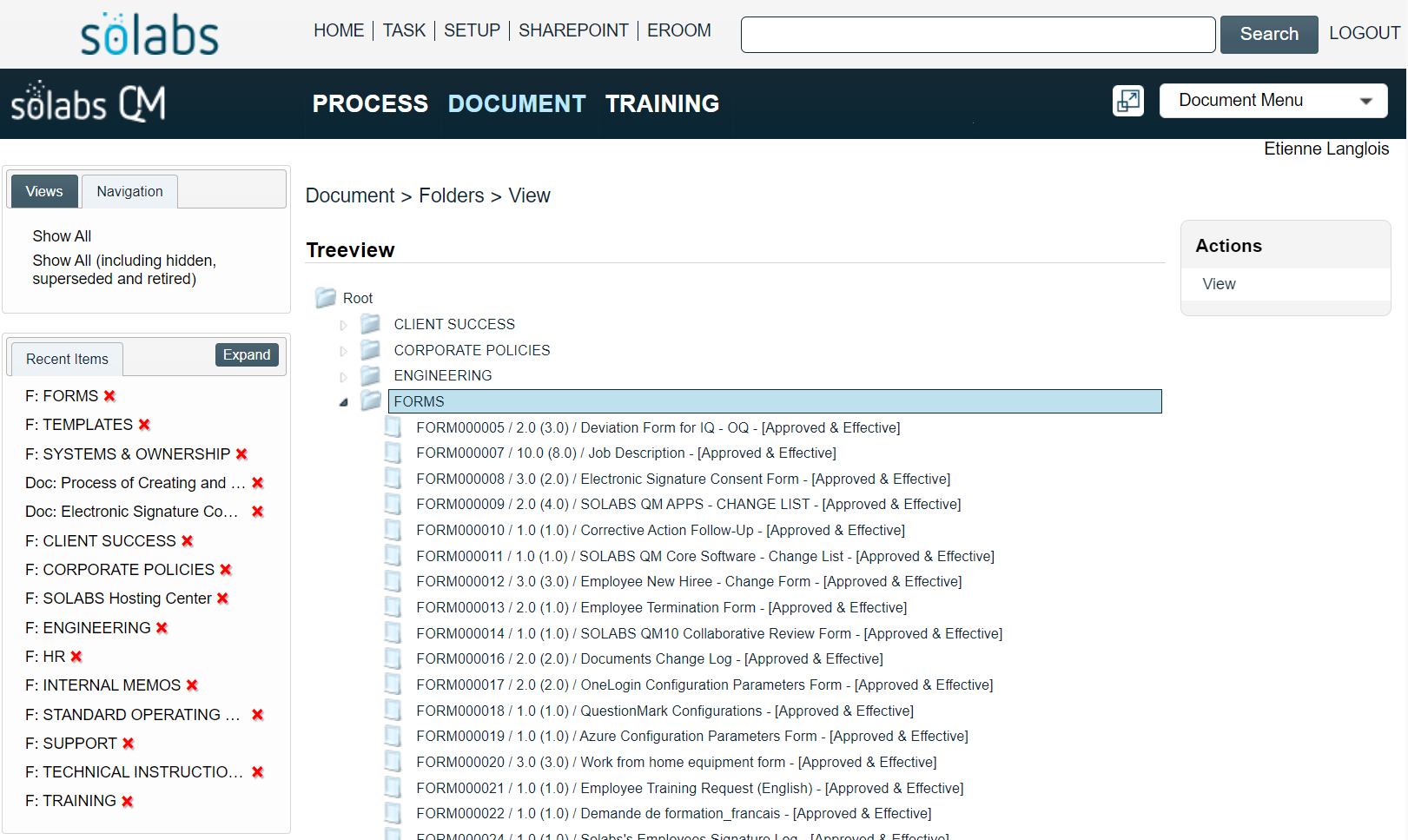 screenshot of SOLABS QM10